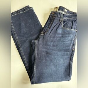 NWT! Ariat M5 Jeans Men’s 36x36 Dark Wash Straight Fit Western Work Denim